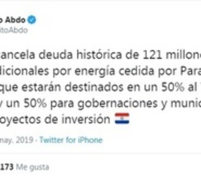 Yacyretá cancela deuda histórica de USD 121 millones con Paraguay - Paraguay.com