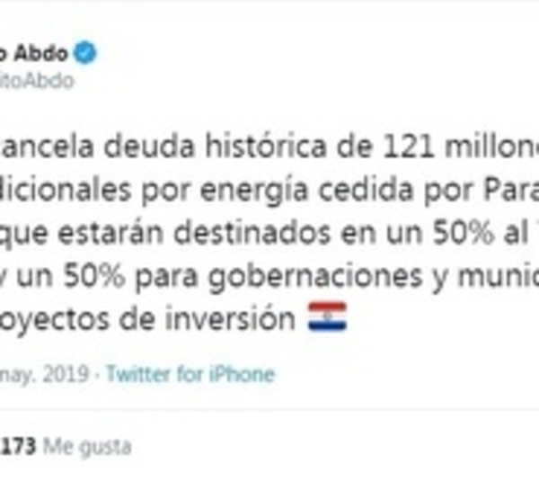 Yacyretá cancela deuda histórica de USD 121 millones con Paraguay - Paraguay.com