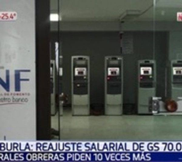Centrales sindicales exigen que salario mínimo suba a G. 3 millones - Paraguay.com