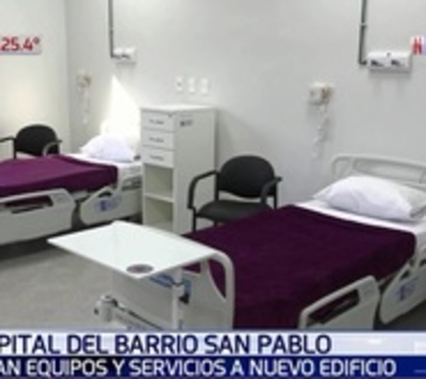 Trasladan equipos a nuevo edificio del Hospital San Pablo - Paraguay.com