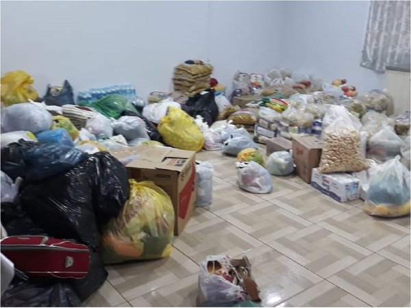 En Canindeyú y Caaguazú realizan colectas para damnificados en Pilar