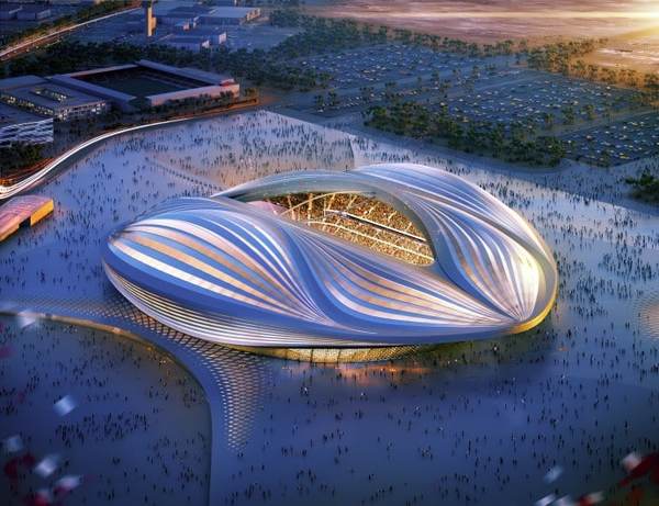 Inauguran el estadio Al Wakrah, donde se jugará la final del Mundial de Qatar 2022