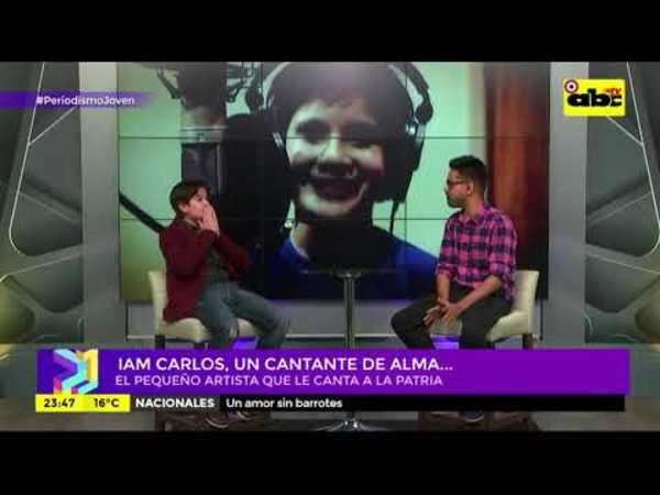 Iam Carlos: Paraguay Poderoso en Periodismo Joven - Tv - ABC Color