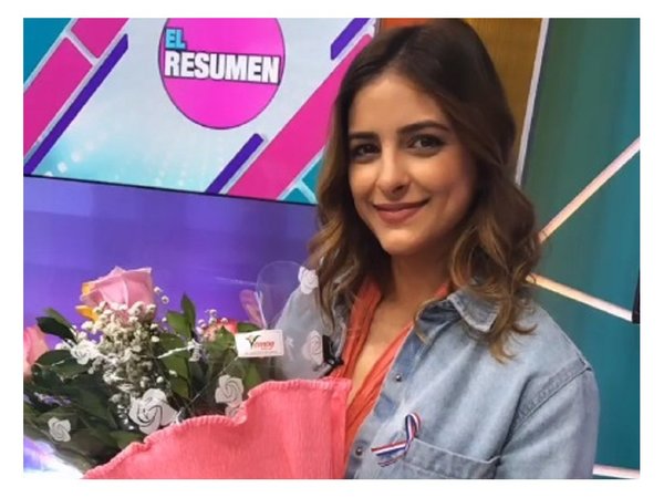 Pati recibió flores y alentó a las mamis
