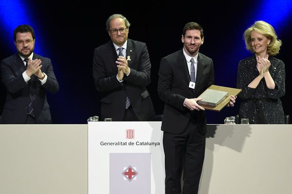 Condecoración a Messi
