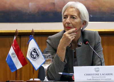 Lagarde espera una reducción de las tensiones globales en los próximos meses » Ñanduti