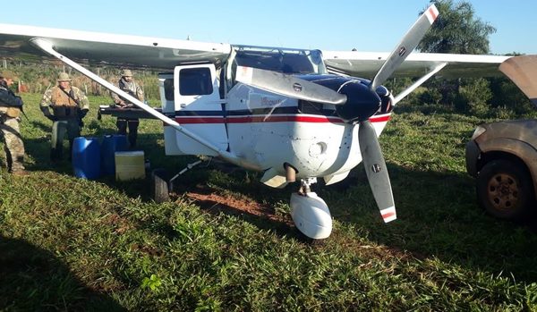 Drogas, avionetas y armas en pista clandestina