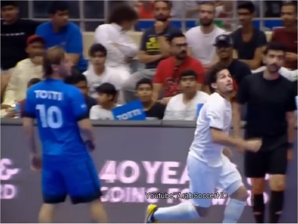 Yiyi Ayala dejó pintado a Totti
