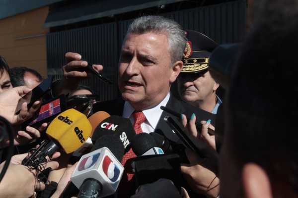 Ministro del Interior aguarda informe oficial sobre procedimiento en San Pedro | .::Agencia IP::.