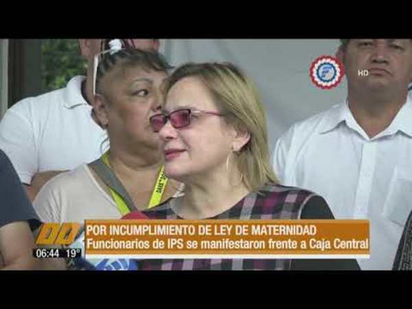 Denuncian incumplimiento de Ley de Maternidad.