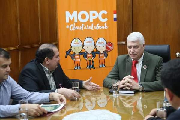 Autoridades piden auxilio al MOPC