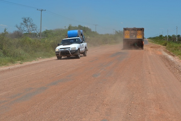 Reciben ofertas para la reparación de la ruta Concepción-Pozo Colorado