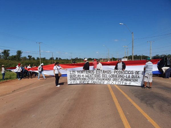 Exigen reparación de ruta Concepción - Pozo Colorado