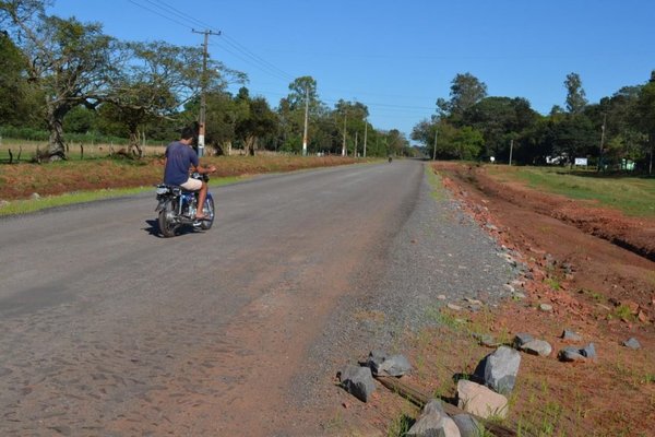 Sigue cierre de ruta en el cruce Yvyraty - Nacionales - ABC Color