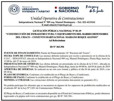 Con miras a Juegos Odesur, proyectan licitaciones para construir 3.000 viviendas - .::RADIO NACIONAL::.