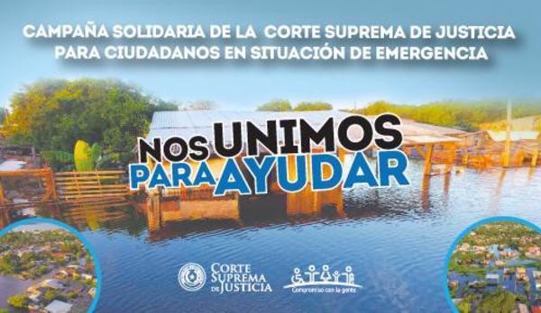 Corte inicia campaña de ayuda para ciudadanos en situación de emergencia