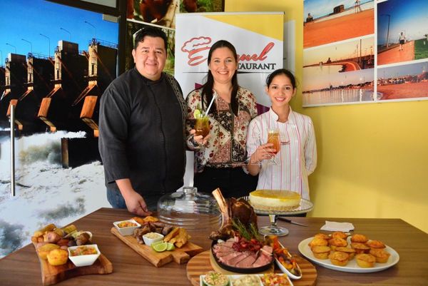 Tragos a base de yerba mate y comida típica paraguaya, en Bella Vista