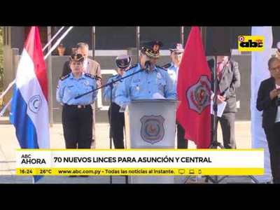 Setenta nuevos linces para Asunción y Central - Tv - ABC Color