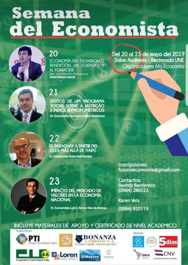 Preparan Semana del Economista en la UNE - ADN Paraguayo