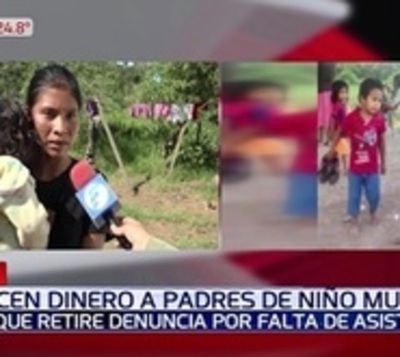 Comisión de la Ruta Ñ amenaza a padres de niño que murió en el Chaco - Paraguay.com