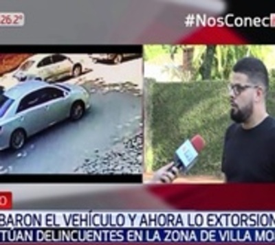 Le robaron el vehículo y ahora lo extorsionan - Paraguay.com