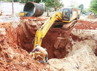Tras críticas, anuncian obras de desagüe pluvial - Edicion Impresa - ABC Color