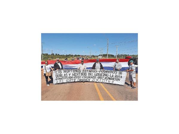 Exigen reparación y recapado de ruta Concepción-Pozo Colorado