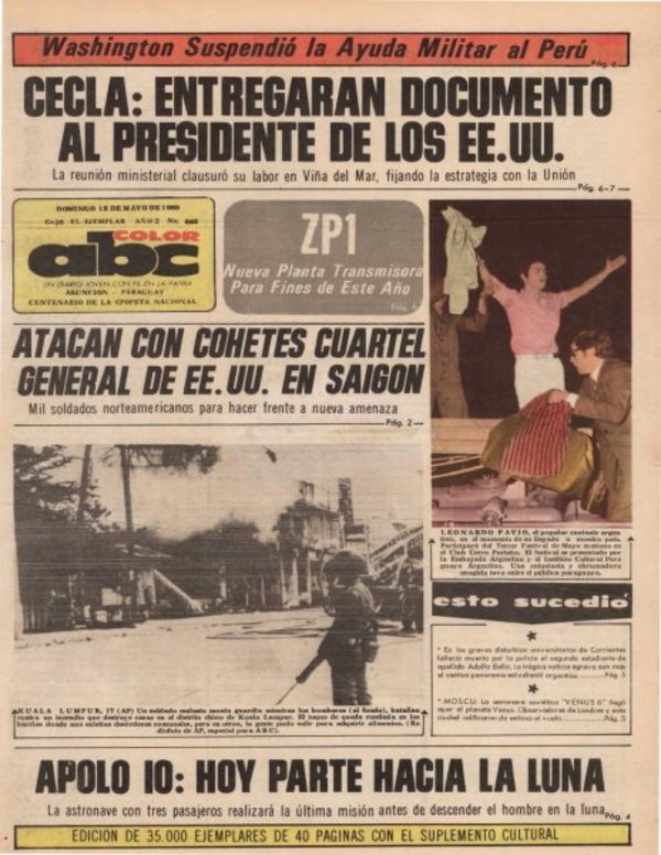 18 de mayo de 1969 - Un Dia Como Hoy - ABC Color