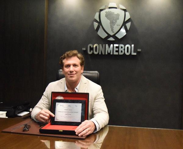 Premian a la Conmebol por su apuesta a la transparencia | .::Agencia IP::.