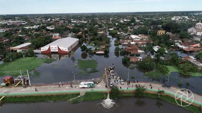 Pilar: Nivel estacionario del río pero sigue en alerta amarilla