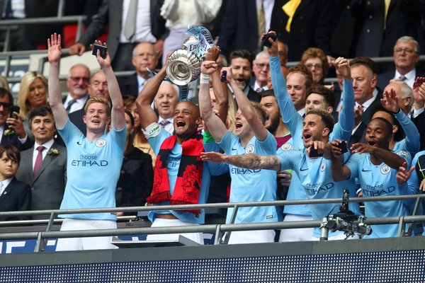 Manchester City conquista la FA Cup con autoridad
