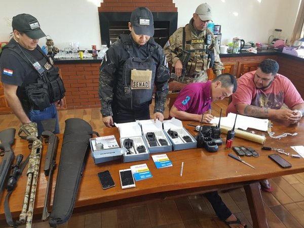 Allanan establecimiento en busca de miembro del PCC - Nacionales - ABC Color