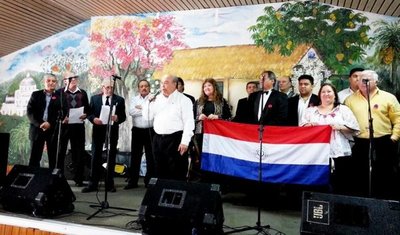 Folcloristas llevaron alegría a paraguayos en Buenos Aires - Edicion Impresa - ABC Color