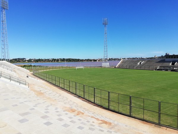 La primera parte del estadio de Encarnación está casi listo - ADN Paraguayo