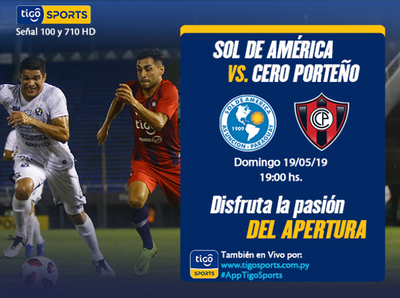 Sol de América recibe en su cancha a Cerro