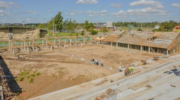 Avanzan obras del estadio para el Mundial de Fútbol de Playa » Ñanduti