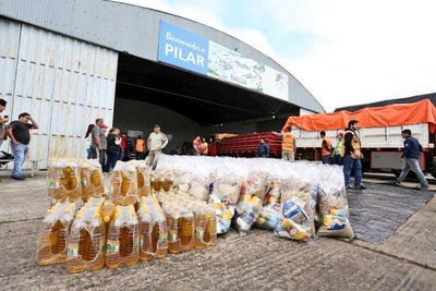 Gobierno nacional entrega más mil toneladas de alimentos a damnificados | .::Agencia IP::.