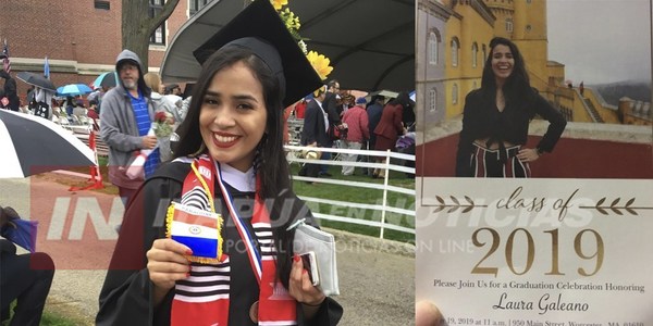 PARAGUAYA ES LA MEJOR EGRESADA DE LA UNIVERSIDAD DE BOSTON