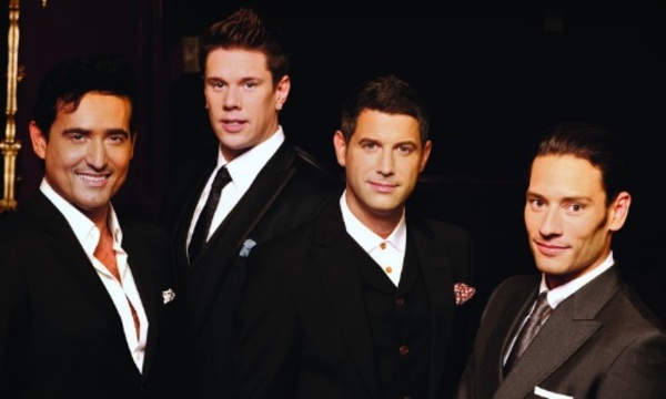 Il Divo a días de presentarse en nuestro país