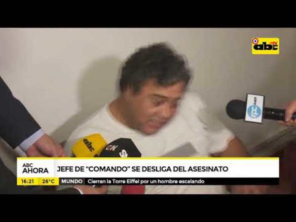 Jefe de comando se desliga del asesinato - Tv - ABC Color