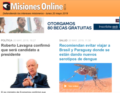 Ministro solicita no viajar a Paraguay por temor al Dengue