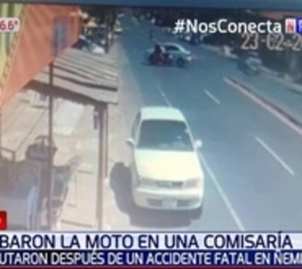 Insólito: Roban motocicleta de comisaría - Paraguay.com