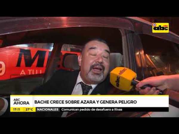 Cráter crece sobre Azara y genera peligro - Tv - ABC Color