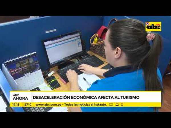 Desaceleración económica afecta al turismo - Tv - ABC Color