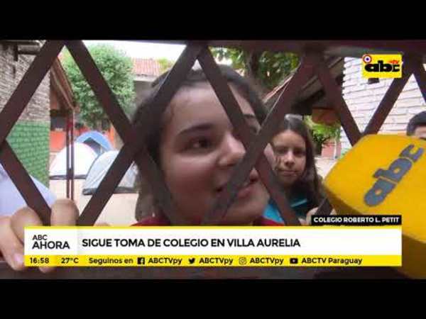 Sigue toma de colegio en Villa Aurelia - Tv - ABC Color