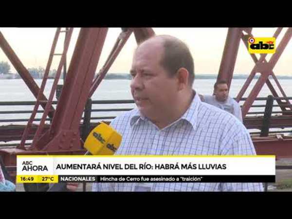Aumentará nivel del río, habría más lluvias - Tv - ABC Color