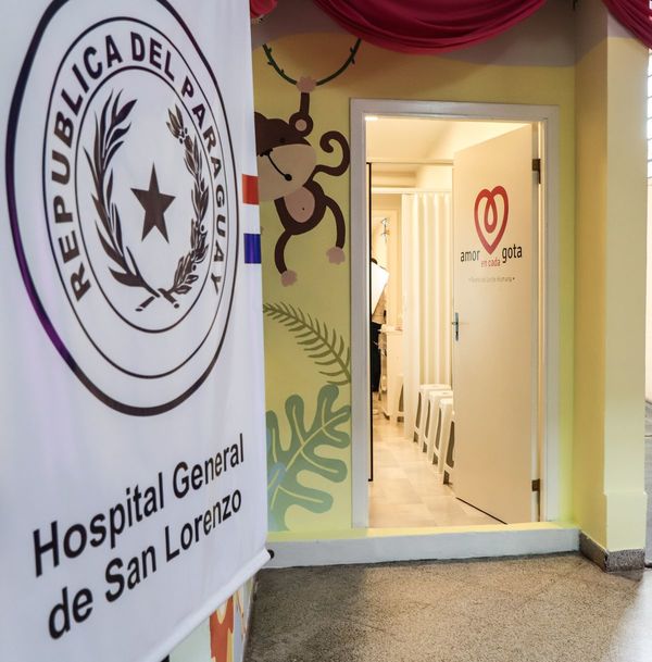 Habilitan “Centro de lactancia” en Hospital de San Lorenzo