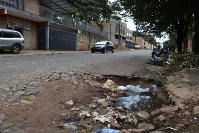 Calle Colonia Elisa en deplorable estado - Nacionales - ABC Color