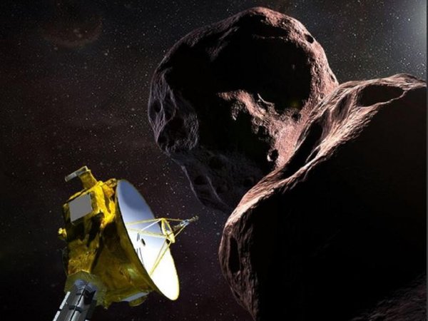 Hallan evidencias de agua en el asteroide Ultima Thule