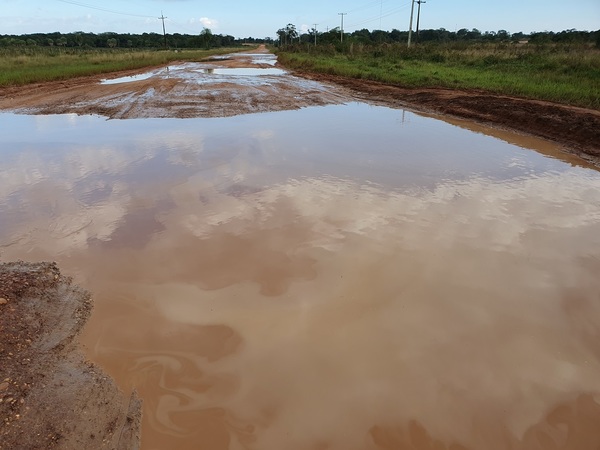 Ruta V antigua se halla en estado de abandono